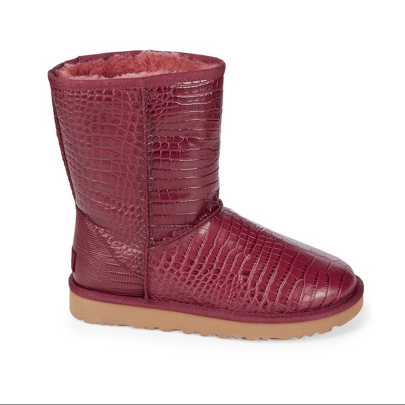UGG Australia New Croco Boots NWB - Picture 2 of 6